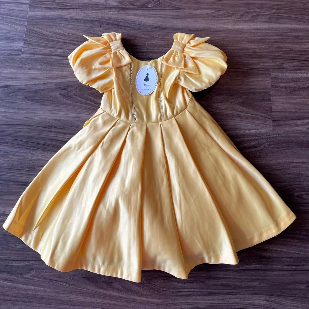 Janie and Jack Disney Belle Dress - Picture 1 of 4
